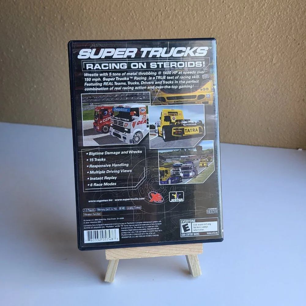 Super Trucks Racing PLAYSTATION 2 (PS2) Video Game Complete